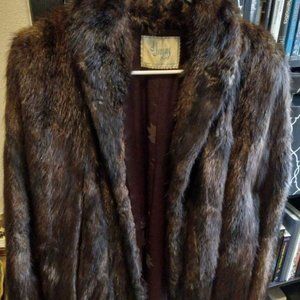 Vintage Mink Fur Coat